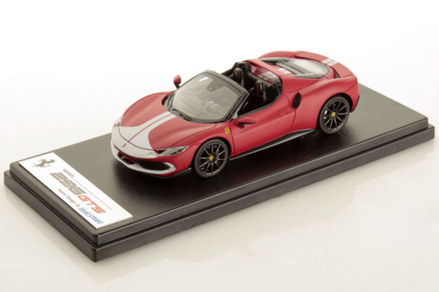 LOOKSMART LS538G 1/43 Ferrari 296GTS Rosso F1-75 /Assetto Fiorano
