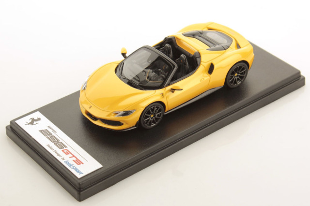 LOOKSMART LS538H 1/43 Ferrari 296GTS Giallo Tristrato