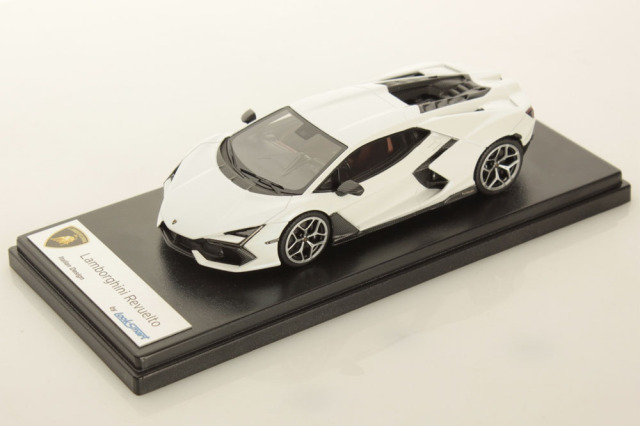 LOOKSMART LS543C 1/43 Lamborghini Revuelto Bianco Siderale Matt