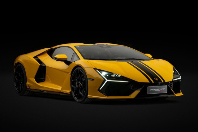 ** 予約商品 ** LOOKSMART LS543L 1/43 Lamborghini Revuelto - 20th Anniversario China Giallo Inti