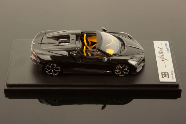 ルックスマート LS544A 1/43 ブガッティ W16 ミストラル ブラック