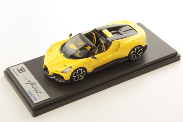 LOOKSMART LS544B 1/43 Bugatti W16 Mistral Yellow