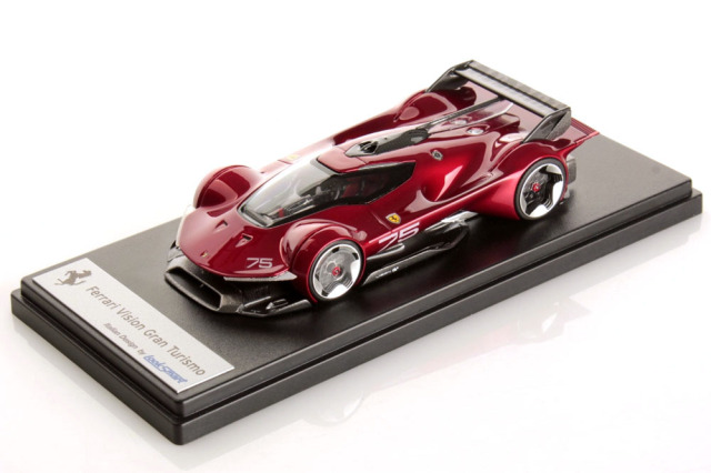 LOOKSMART LS546B 1/43 Ferrari Vision Gran Turismo Rosso Magma