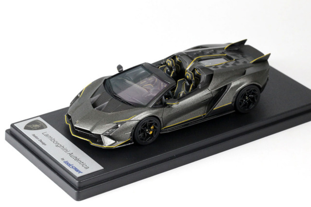 LOOKSMART LS548A 1/43 Lamborghini Autentica Grigio Titans