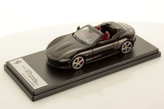 LOOKSMART LS549B 1/43 Ferrari Roma Spider Nero Purosangue
