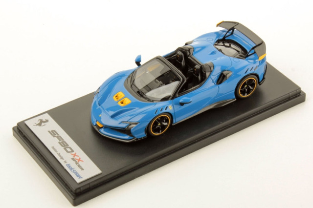 LOOKSMART LS552A 1/43 Ferrari SF90 XX Spider Azzurro Dino