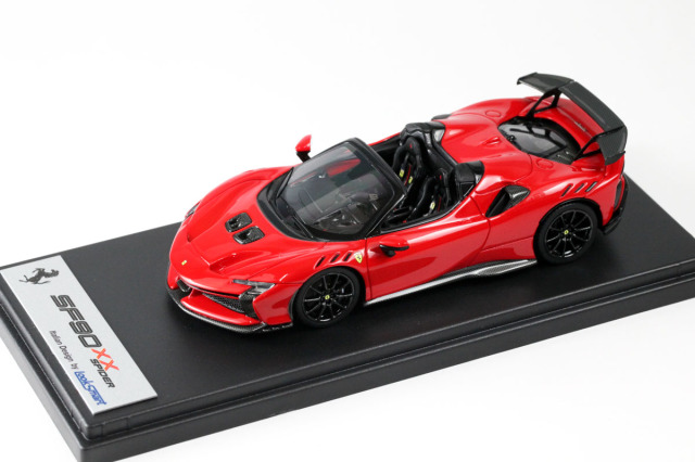 LOOKSMART LS552B 1/43 Ferrari SF90 XX Spider Rosso Corsa