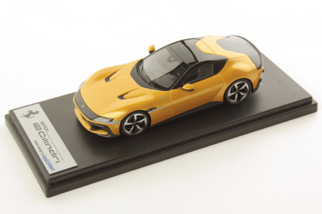 LOOKSMART LS553E 1/43 Ferrari 12 Cilindri Giallo Montecarlo