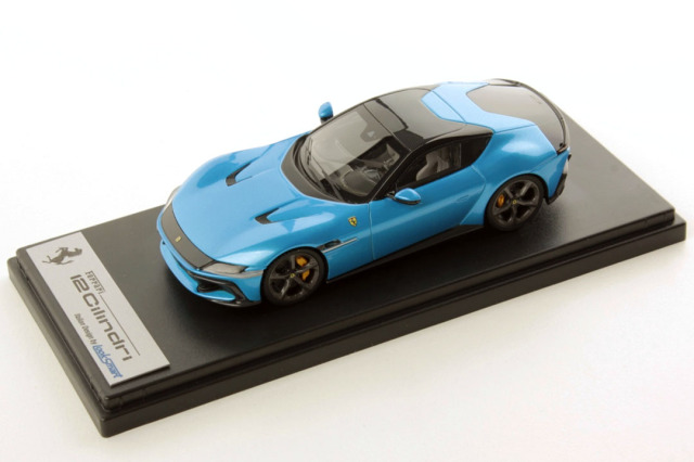 LOOKSMART LS553G 1/43 Ferrari 12 Cilindri Blu Corsa