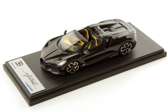 LOOKSMART LS544A 1/43 Bugatti W16 Mistral Black