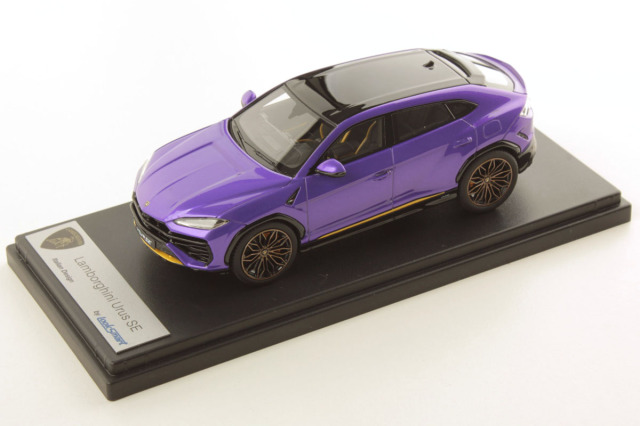 LOOKSMART LS554D 1/43 Lamborghini Urus SE Viola Pasifae / Carbon Roof