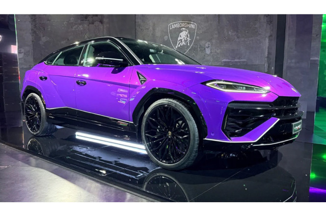 ** 予約商品 ** LOOKSMART LS554TNB 1/43 Lamborghini Urus SE Tettonero Capsule Viola Pasifae