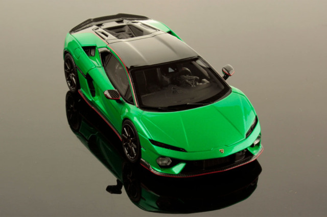1/43 LookSmart ランボルギーニ Veneno Roadster 緑 Lamborghini Centenario Roadster 1:43 - Looksmart Models