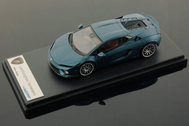 ルックスマート LS555B 1/43 ランボルギーニ テメラリオ ブルー