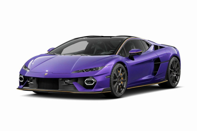 ** 予約商品 ** LOOKSMART LS555F 1/43 Lamborghini Temerario Alleggerita Package Viola Pasifae