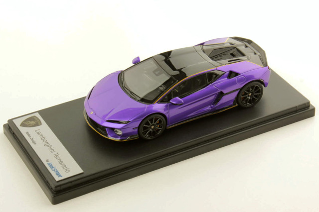 LOOKSMART LS555F 1/43 Lamborghini Temerario Alleggerita Package Viola Pasifae