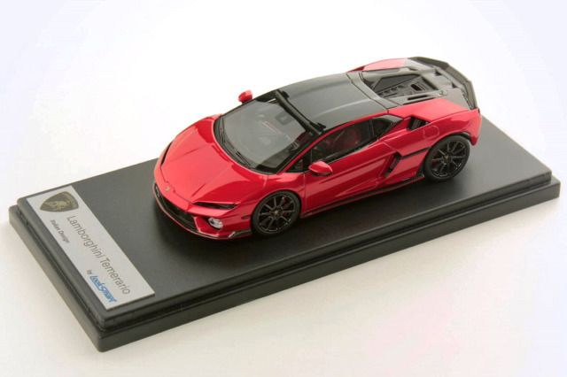 ** 予約商品 ** LOOKSMART LS555G 1/43 Lamborghini Temerario Alleggerita Package Rosso Efesto