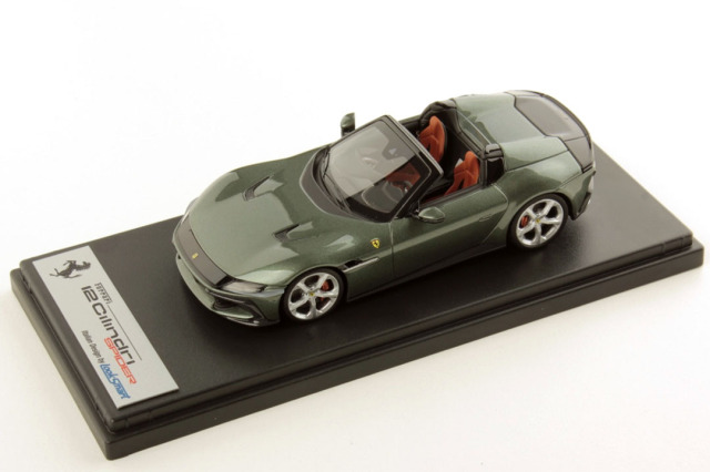 LOOKSMART LS556A 1/43 Ferrari 12 Cilindri Spider Verde Toscana