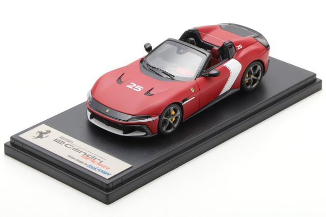 LOOKSMART LS556K 1/43 Ferrari 12 Cilindri Spider Rosso Racing 2025 Matt