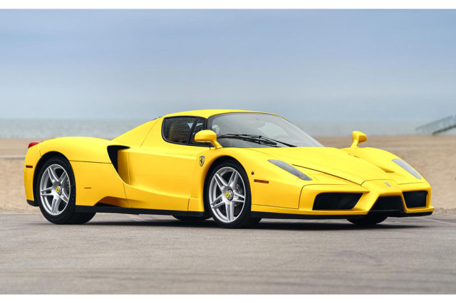 ** 予約商品 ** LOOKSMART LS558B 1/43 Ferrari Enzo Giallo Modena