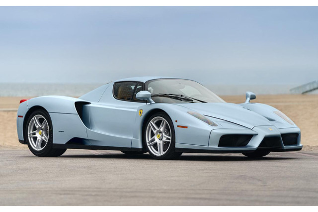 ** 予約商品 ** LOOKSMART LS558F 1/43 Ferrari Enzo Grigio Alloy