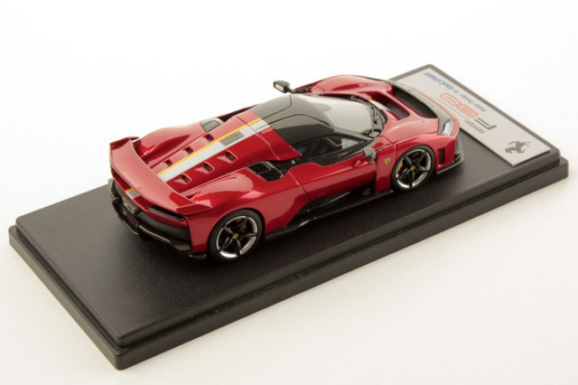 ルックスマート LS559K 1/43 フェラーリ F80 ロッソマグマ（ストライプ）