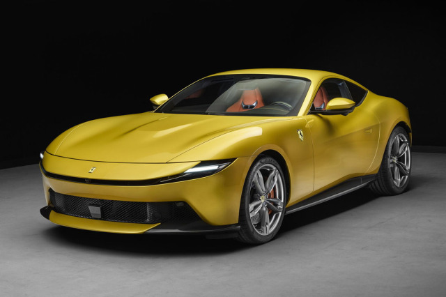 ** 予約商品 ** LOOKSMART LS560C 1/43 Ferrari Amalfi Giallo Montecarlo