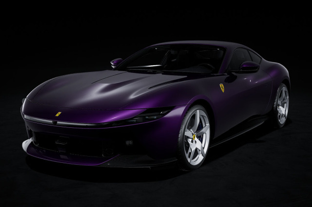 ** 予約商品 ** LOOKSMART LS560G 1/43 Ferrari Amalfi Violetto Dino