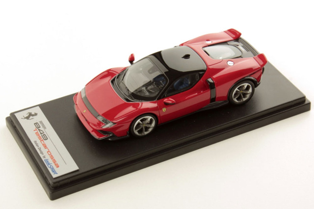 ** 予約商品 ** LOOKSMART LS562A 1/43 Ferrari 849 Testarossa Rosso Fiammante