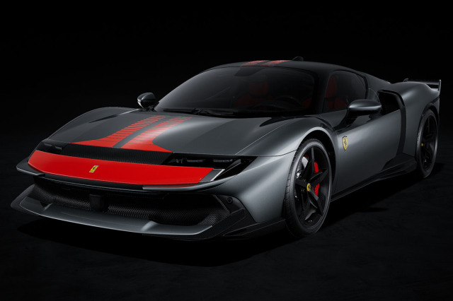 ** 予約商品 ** LOOKSMART LS562H 1/43 Ferrari 849 Testarossa Grigio GTS Assetto Fiorano