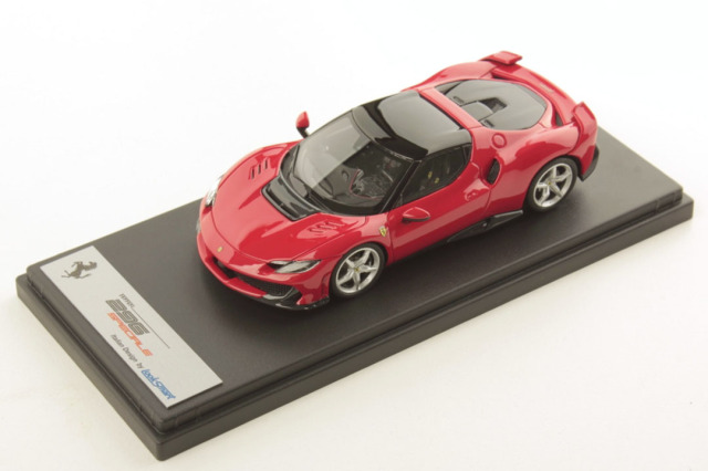 ** 予約商品 ** LOOKSMART LS564B 1/43 Ferrari 296 Speciale Rosso Corsa / Black Roof