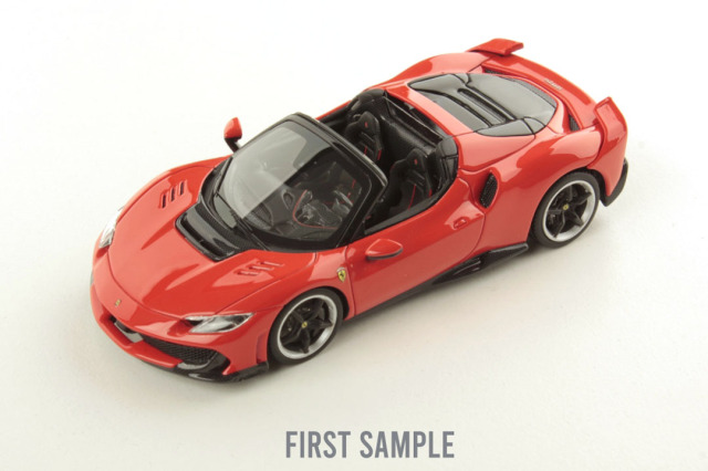 ** 予約商品 ** LOOKSMART LS565A 1/43 Ferrari 296 Speciale A Rosso Dino