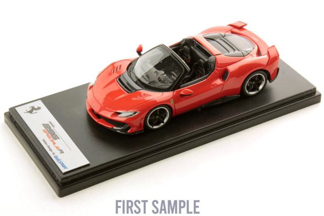 ** 予約商品 ** LOOKSMART LS565A 1/43 Ferrari 296 Speciale A Rosso Dino