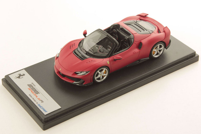 ** 予約商品 ** LOOKSMART LS565F 1/43 Ferrari 296 Speciale A Rosso F1 75 Matt
