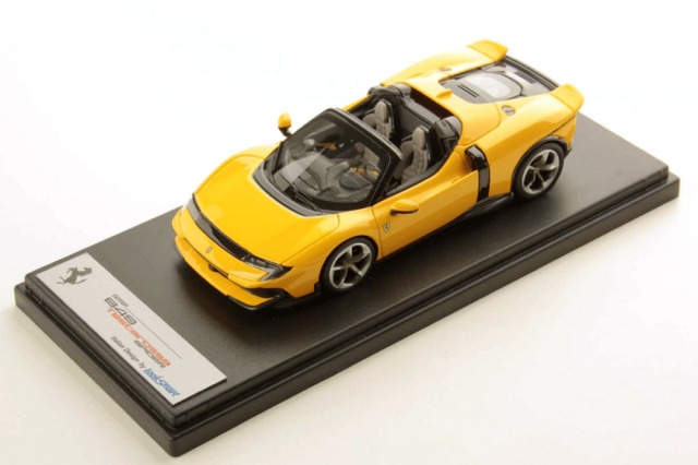 ** 予約商品 ** LOOKSMART LS566A 1/43 Ferrari 849 Testarossa Spider Giallo Modena