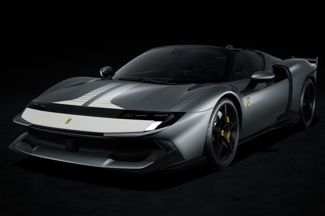 ** 予約商品 ** LOOKSMART LS566C 1/43 Ferrari 849 Testarossa Spider Grigio Competizione Assetto Fiorano