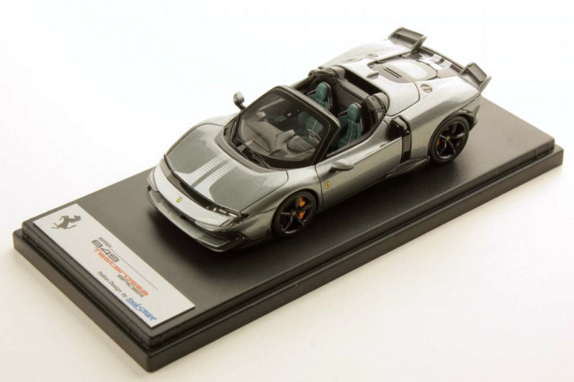 ** 予約商品 ** LOOKSMART LS566C 1/43 Ferrari 849 Testarossa Spider Grigio Competizione Assetto Fiorano