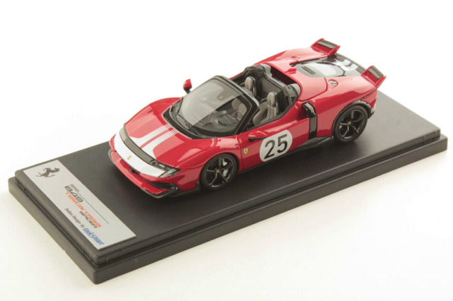 ** 予約商品 ** LOOKSMART LS566D 1/43 Ferrari 849 Testarossa Spider Rosso Corsa Assetto Fiorano