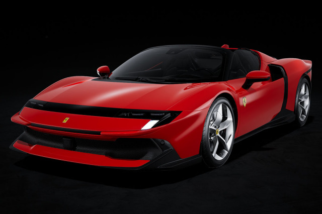 ** 予約商品 ** LOOKSMART LS566E 1/43 Ferrari 849 Testarossa Spider Rosso Fiammante