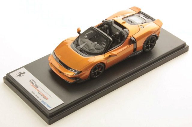 ** 予約商品 ** LOOKSMART LS566F 1/43 Ferrari 849 Testarossa Spider Giallo Ambra