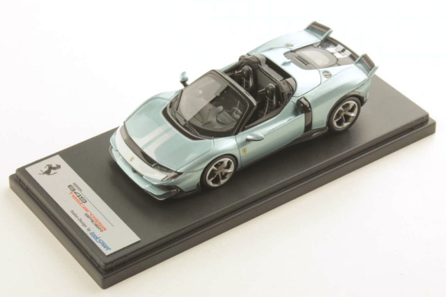 ** 予約商品 ** LOOKSMART LS566G 1/43 Ferrari 849 Testarossa Spider Celeste Trevi Assetto Fiorano