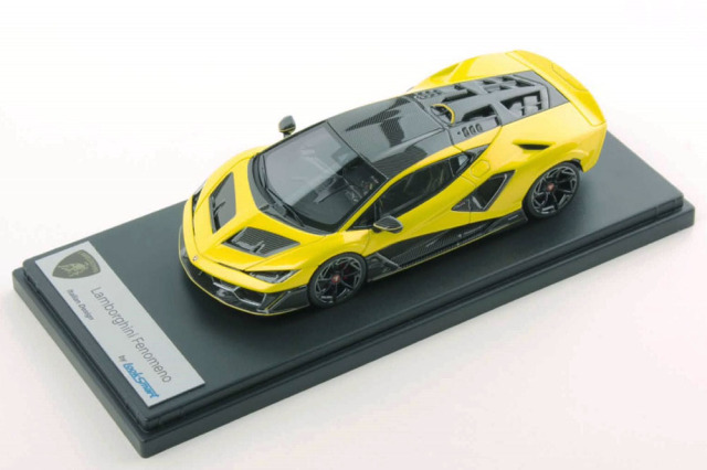 ** 予約商品 ** LOOKSMART LS567A 1/43 Lamborghini Fenomeno Giallo Crius