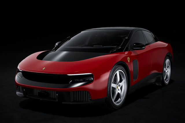 ** 予約商品 ** LOOKSMART LS568E 1/43 Ferrari Luce - Rosso Fiammante