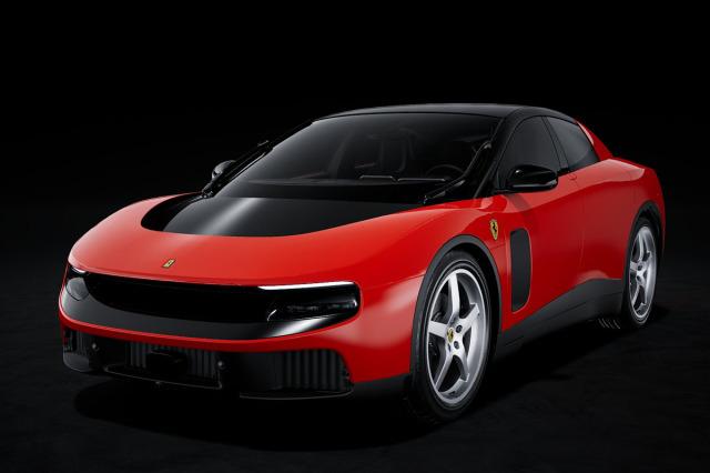 ** 予約商品 ** LOOKSMART LS568F 1/43 Ferrari Luce - Rosso Corsa