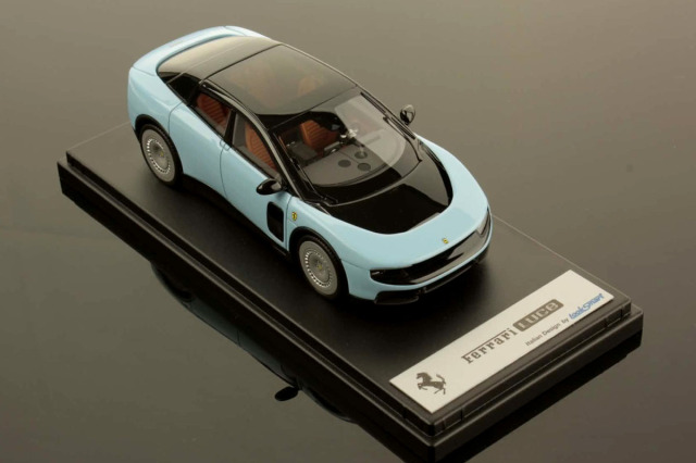 ルックスマート LS568SW 1/43 フェラーリ ルーチェ - アズーロ ラ