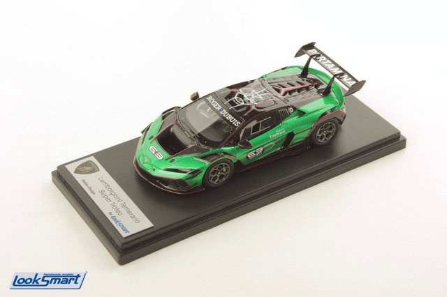 ** 予約商品 ** LOOKSMART LS572A 1/43 Lamborghini Temerario Super Trofeo Launch Version