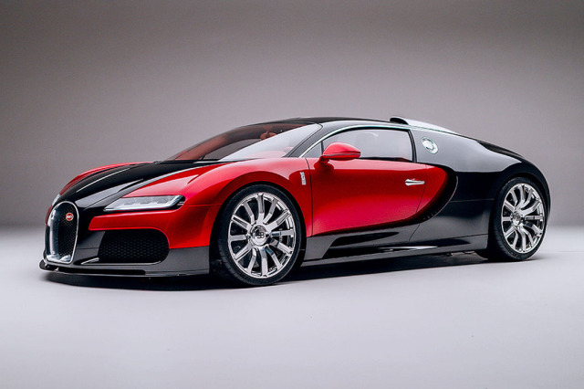 ** 予約商品 ** LOOKSMART LS574 1/43 Bugatti FKP Hommage Launch Version