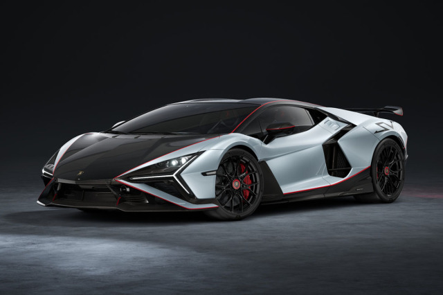 ** 予約商品 ** LOOKSMART LS577B 1/43 Lamborghini Revuelto SV Azzurro Tethys with Black / Red Livery