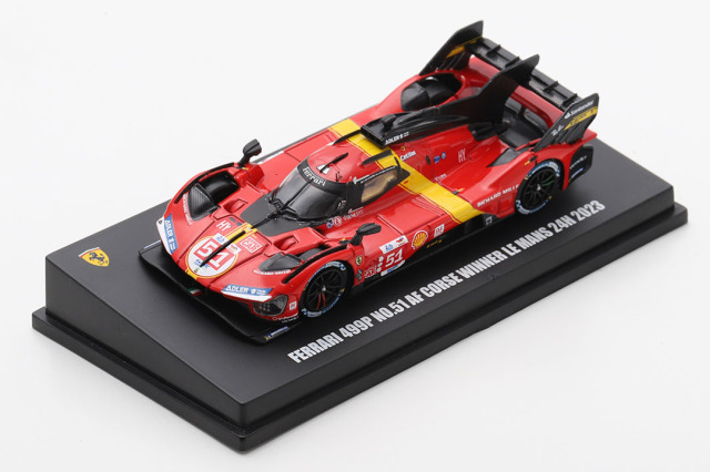 LOOKSMART LS64001LM 1/64 Ferrari 499P No.51 Ferrari AF Corse Winner Le Mans 24H 2023
