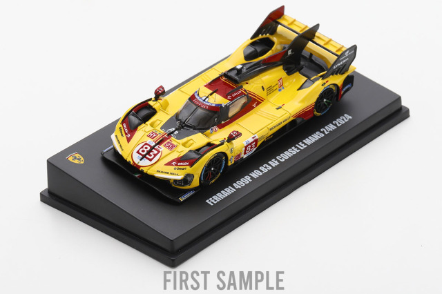 ** 予約商品 ** LOOKSMART LS64007LM 1/64 Ferrari 499P No.83 AF Corse Le Mans 24H 2024